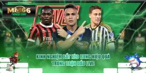 Kinh Nghiệm Bắt Kèo Rung Hiệu Quả Trong Trận Đấu Live