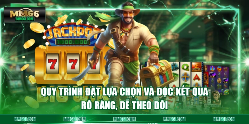 Quy trình đặt lựa chọn và đọc kết quả rõ ràng, dễ theo dõi